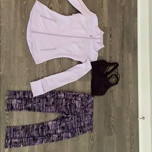 Lululemon Athletica set 3 piece new style